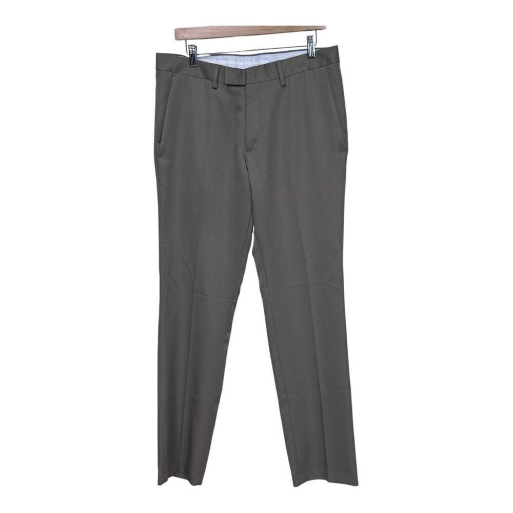 Reaction Kenneth Cole khaki men's‎ trousers #mensfashion 33x32 dress pants